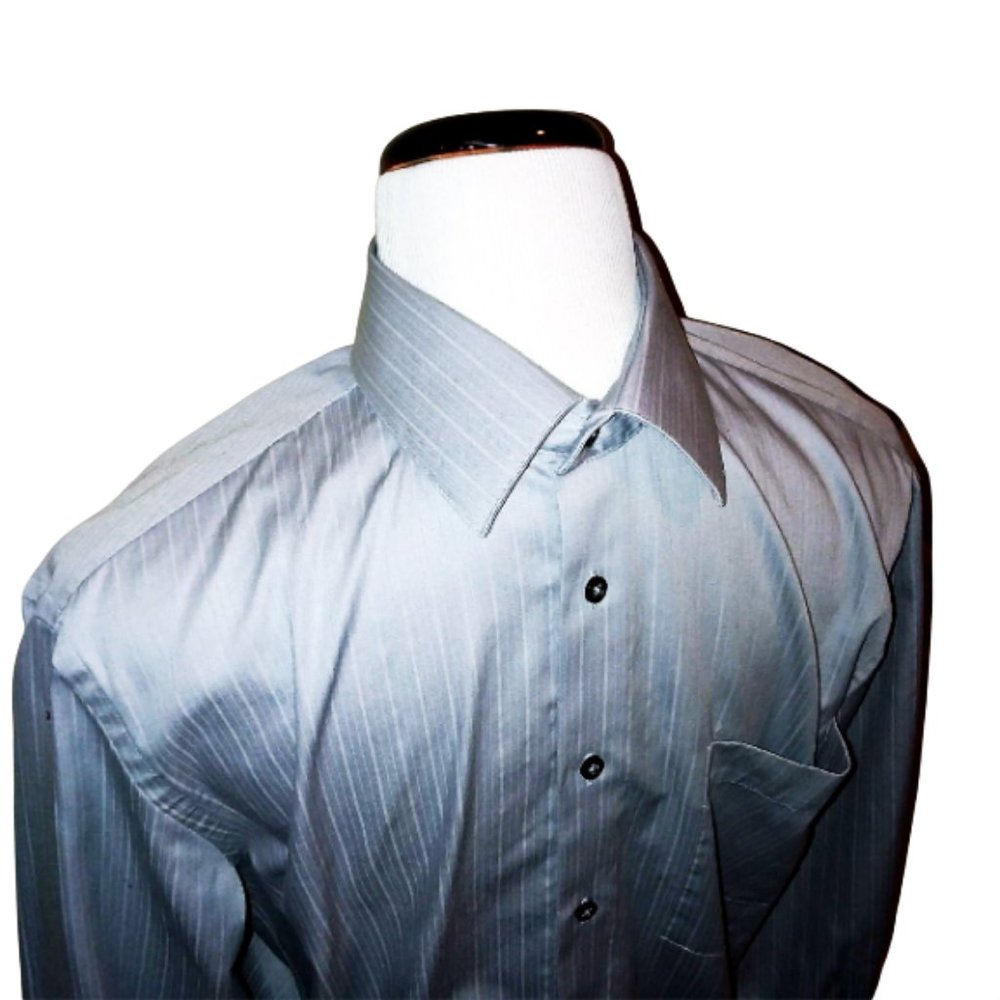 Joseph Abboud Gray Button Down Shirt Sz 15.5